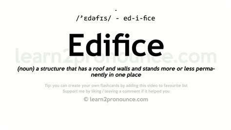 define edifice antonym.